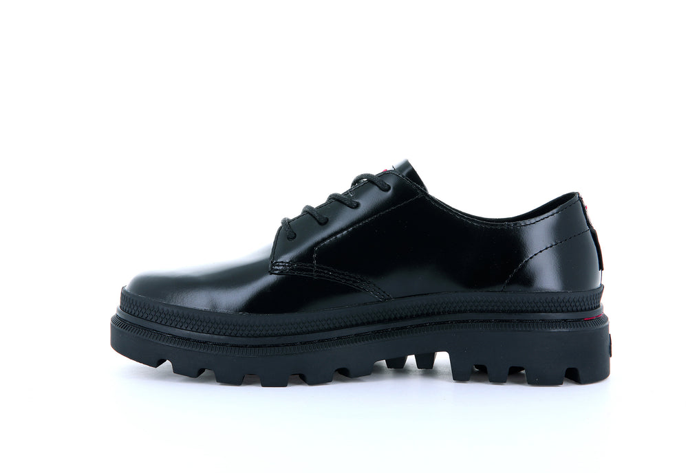 Zapatos Bajos Palladium PALLATROOPER OX-1 Hombre Negras | Costa Rica-91768